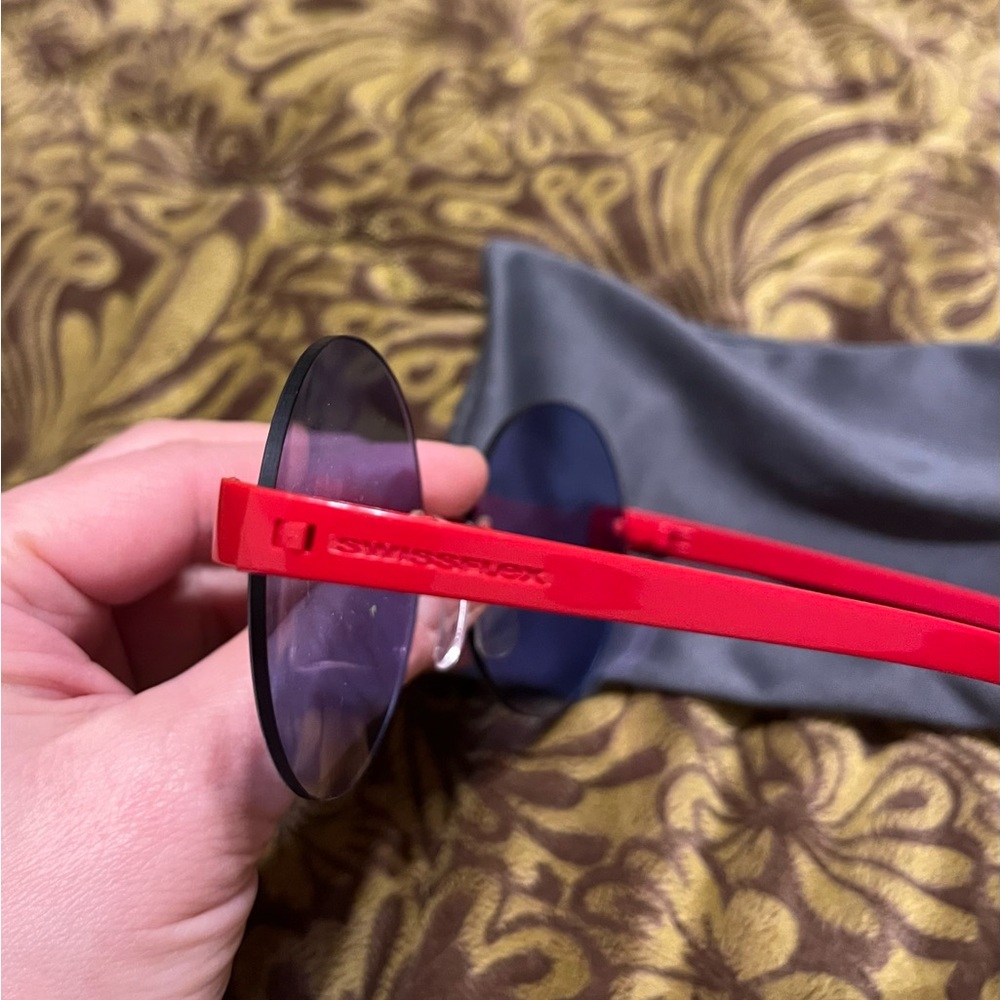 Red and Blue Women's Sunglasses
